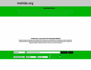 mehide.org screenshot