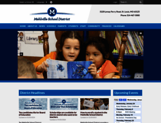mehlvilleschooldistrict.com screenshot