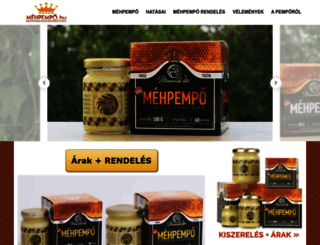 mehpempo.hu screenshot