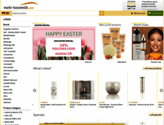 mehr-kosmetik.com screenshot