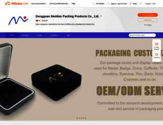 meidianpacking.en.alibaba.com screenshot