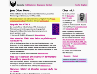 meiert.com screenshot