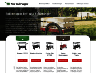 mein-bollerwagen.com screenshot