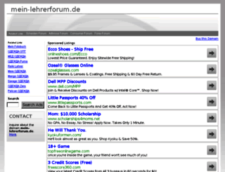 mein-lehrerforum.de screenshot