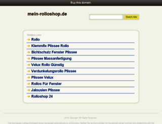 mein-rolloshop.de screenshot