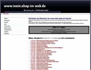 mein-shop-im-web.de screenshot