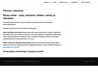 meindeutsch.pl screenshot