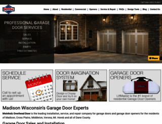 meinholzoverheaddoor.com screenshot