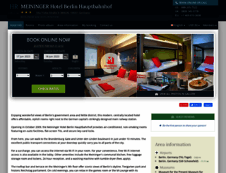 meininger-hauptbahnhof.h-rez.com screenshot