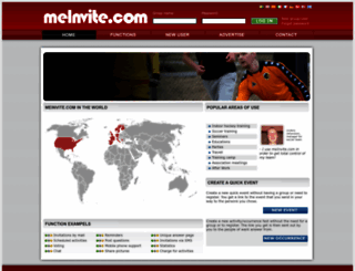 meinvite.com screenshot