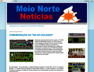 meionorte-noticias.blogspot.com.br screenshot