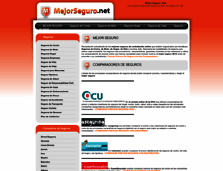 mejorseguro.net screenshot