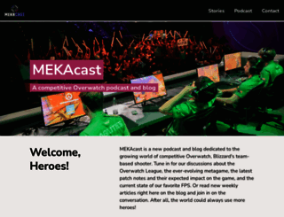 mekacast.com screenshot