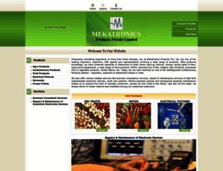 mekatronics.co.in screenshot