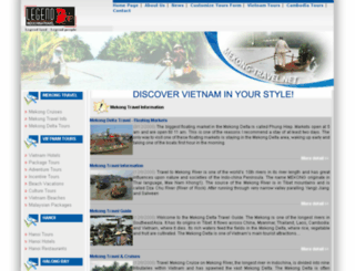 mekong-travel.net screenshot
