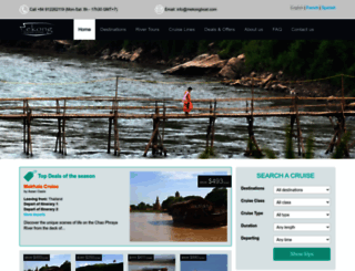 mekongboat.com screenshot