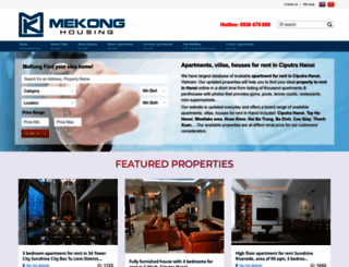 mekonghousing.com screenshot