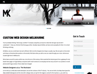 mekoowebdesign.com.au screenshot