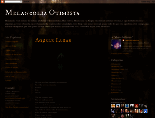 melancoliaotimista.blogspot.com.br screenshot