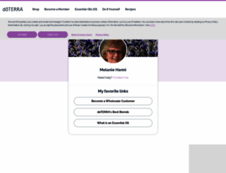 melaniehanni.com screenshot