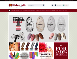 melano-nails.com screenshot