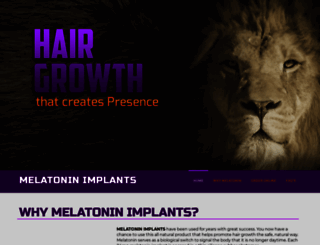 melatoninimplants.com screenshot