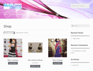 melazone.com screenshot