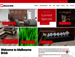 melbournebrick.com.au screenshot