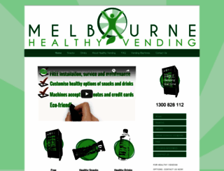 melbournehealthyvending.com.au screenshot