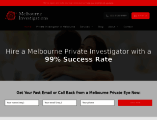 melbourneinvestigations.com.au screenshot