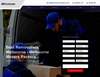melbournemoverspackers.com.au screenshot