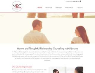melbournerelationshipcentre.com.au screenshot