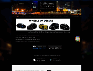 melbournesilvercabs.com.au screenshot