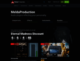 meldaproduction.com screenshot
