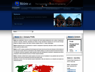 meletesrl.com screenshot