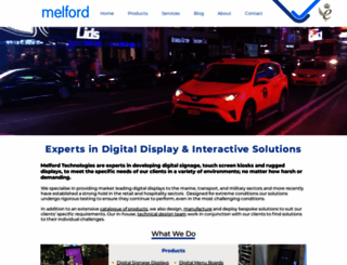 melfordtechnologies.com screenshot