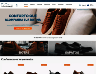 melhordosapato.com.br screenshot