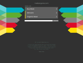 meliaorganic.com screenshot