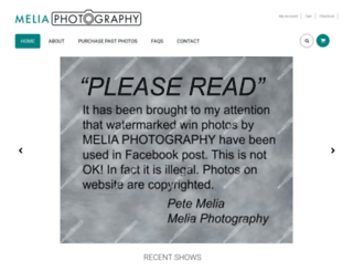 meliaphotography.com screenshot