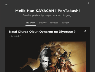 melikhankayacan.blogspot.com screenshot