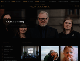 melin-fagerberg.com screenshot