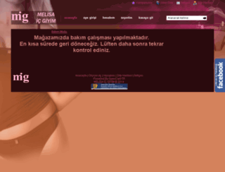 melisaicgiyim.com screenshot