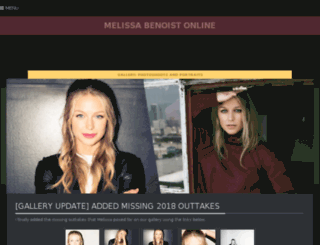 melissa-benoist.com screenshot