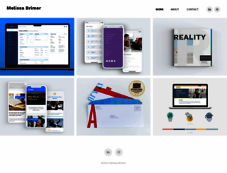 melissabrimer.com screenshot