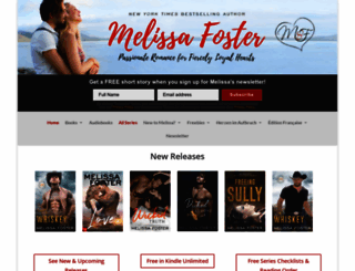 melissafoster.com screenshot