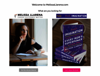melissallarena.com screenshot