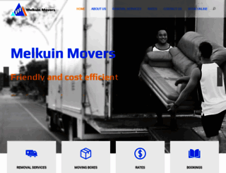 melkuinmovers.com.au screenshot