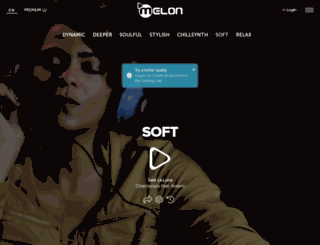 melonradio.com screenshot