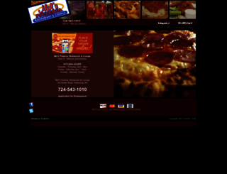 melspizzeria.com screenshot