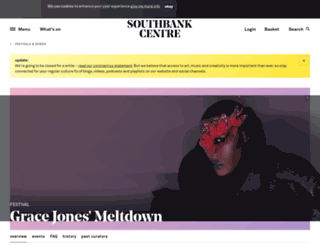 meltdown.southbankcentre.co.uk screenshot